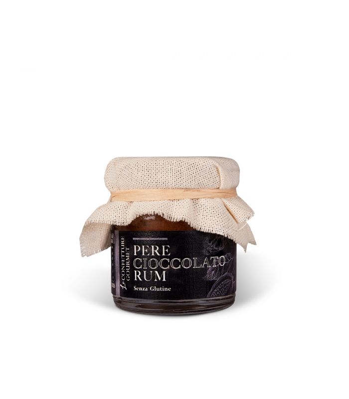 Confettura Gourmet  Pera, Cioccolato e Rum CASTELTORRICCHI