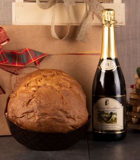 Panettone Classico  con Spumante dolce Natale 2020