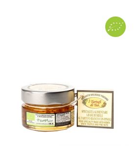 Miele al Tartufo Bianco e Pinoli Bio I TARTUFI DI TEO
