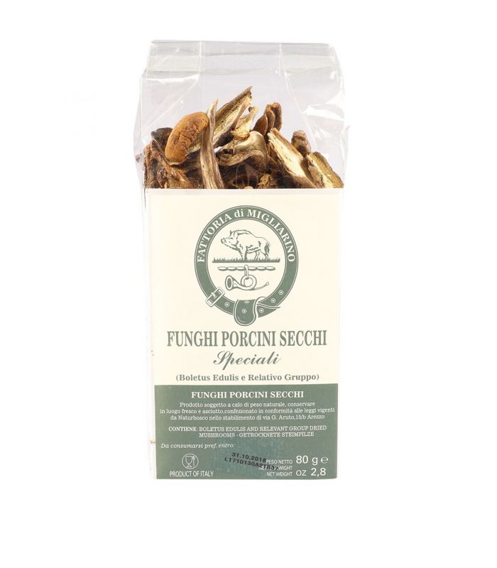 Funghi Porcini secchi  FATTORIA DI MIGLIARINO