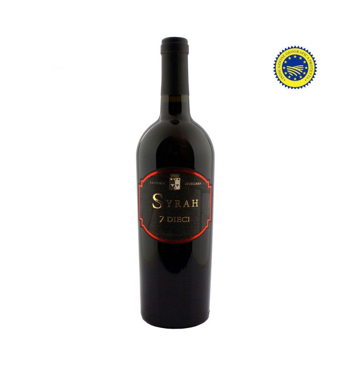 Vino Syrah 7Dieci IGT Toscana FATTORIA UCCELLIERA